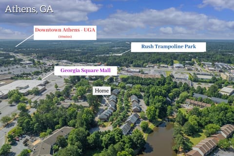 Neighbourhood, Bird's eye view, City view