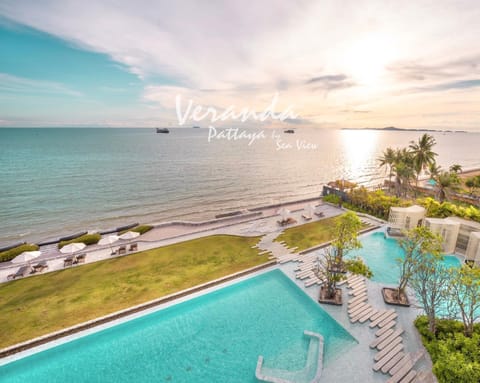 Nearby landmark, Day, Natural landscape, Beach, Pool view, Sea view, Swimming pool, sunbed