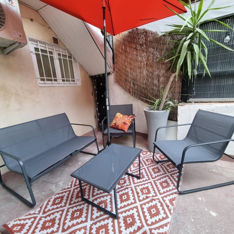 Patio, Inner courtyard view