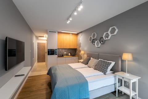 Kitchen or kitchenette, Bedroom