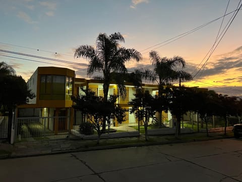 Property building, Sunset
