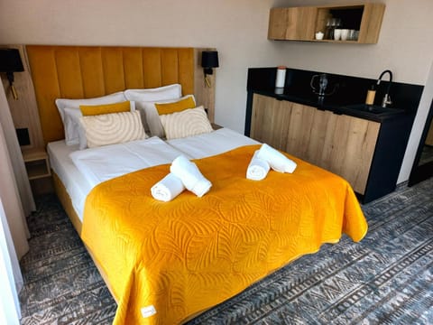 Bed, Kitchen or kitchenette, Photo of the whole room, Bedroom