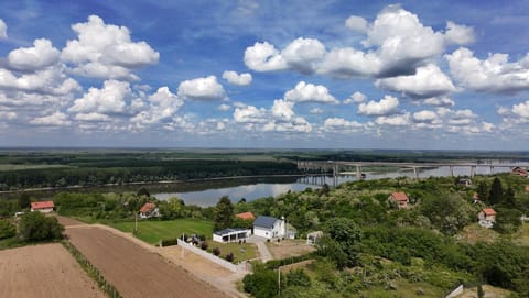 Neighbourhood, Natural landscape, Bird's eye view, River view