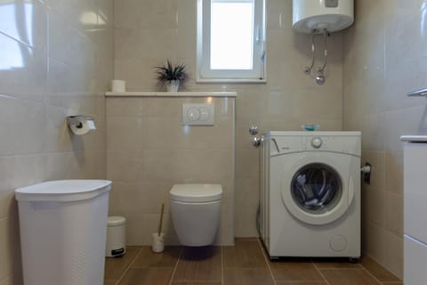 Toilet, Bathroom, washing machine