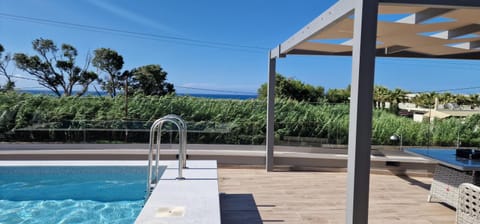 Natural landscape, Balcony/Terrace, Sea view, Swimming pool