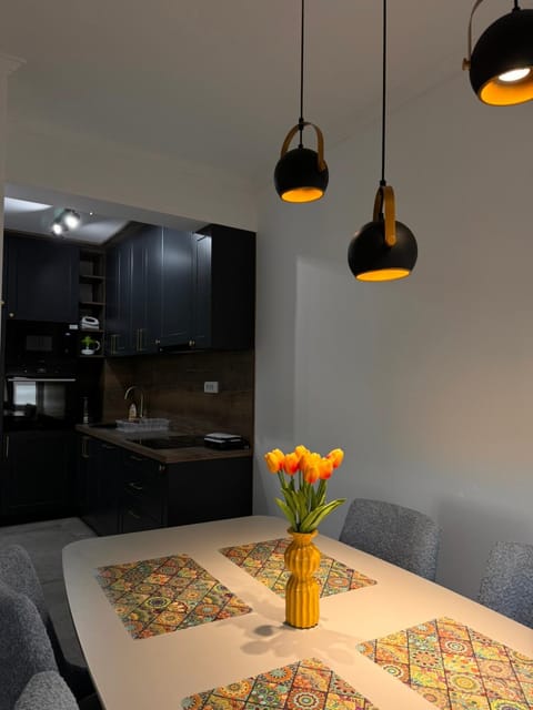 Kitchen or kitchenette, Dining area