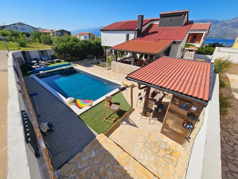 Villa Izziy by the beach with a sea view and heated pool Villa in Zadar County