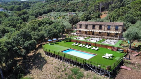 Garden view, Pool view, Swimming pool, sunbed