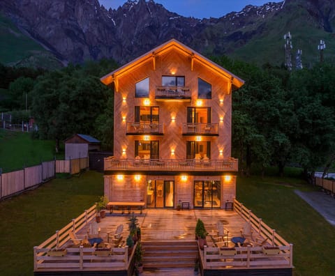 Property building, Night, Natural landscape