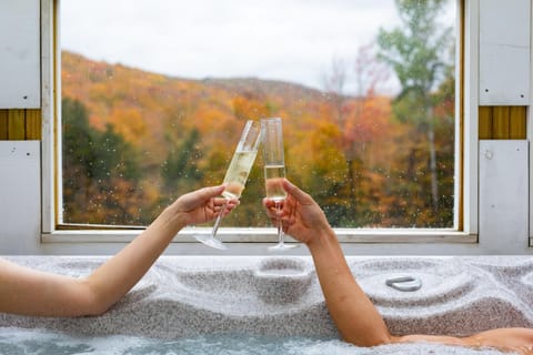 Hot Tub, Mountain view