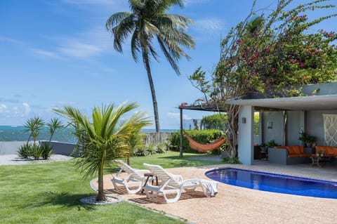 Natural landscape, Garden, Garden, Pool view, Sea view, Swimming pool