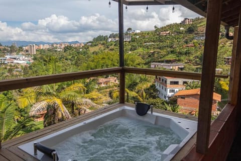 Day, Natural landscape, Hot Tub, Mountain view