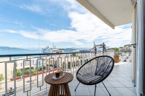 View (from property/room), Balcony/Terrace, Sea view