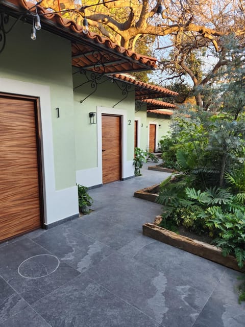 Property building, Garden view