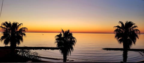 Natural landscape, Sea view, Sunrise