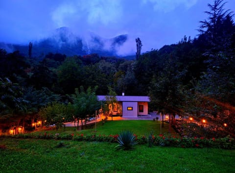 Night, Garden view, Mountain view