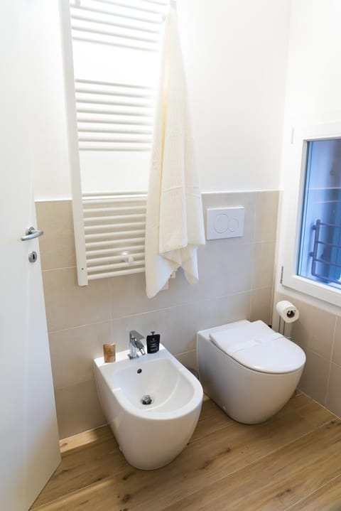 Toilet, Bathroom, towels