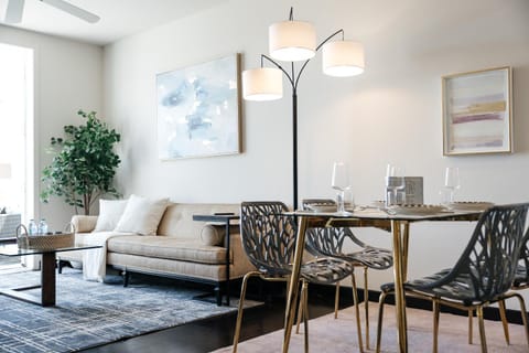 Living room, Seating area, Dining area