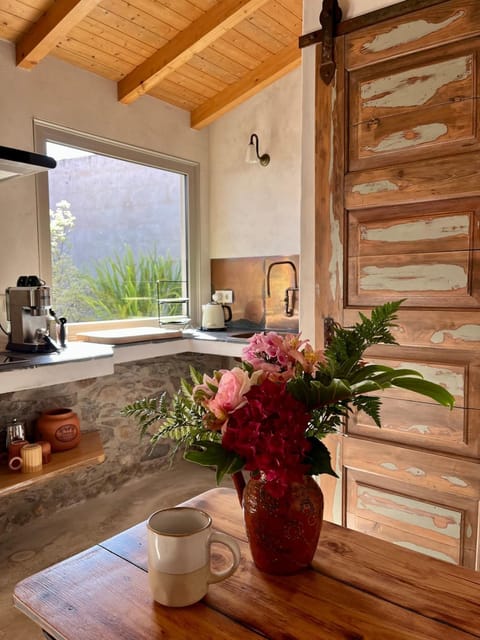 Coffee/tea facilities, Kitchen or kitchenette, Dining area