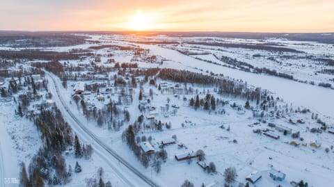 Bird's eye view, Winter, Sunrise