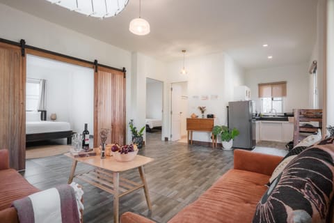 Living room, Bedroom