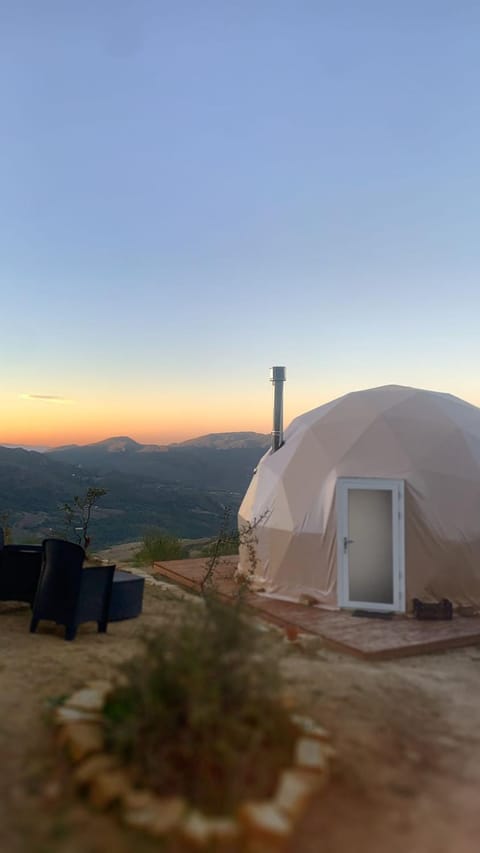 Natural landscape, Mountain view, Sunset