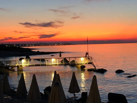 Nearby landmark, Natural landscape, View (from property/room), Sunset
