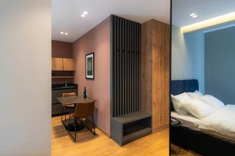 Kitchen or kitchenette, Photo of the whole room, Bedroom, wardrobe