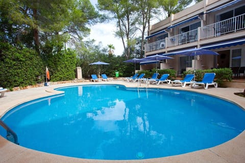 Pool view, Swimming pool, sunbed