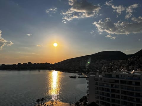 Sea view, Sunset