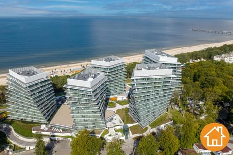 Property building, Bird's eye view, Beach, Sea view