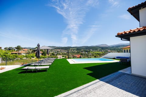 Pool view, sunbed
