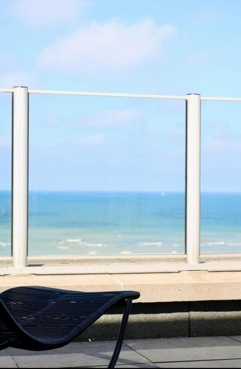 Luxe penthouse met zeezicht en 2 zonneterrassen Apartment in Koksijde
