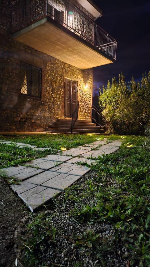 Property building, Garden view