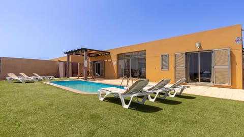 Property building, Patio, Pool view, Swimming pool