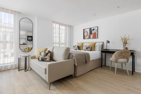 Living room, Bedroom