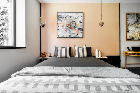 Bed, Decorative detail, Bedroom