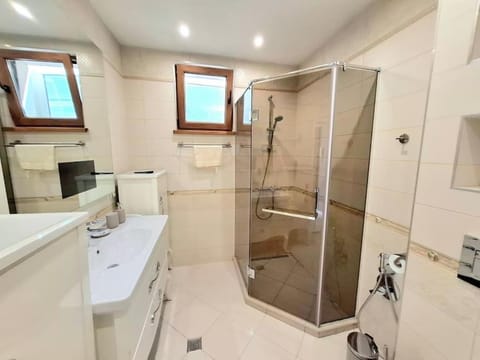 Shower, Toilet, Bathroom, towels