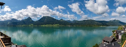 Natural landscape, Lake view, Mountain view