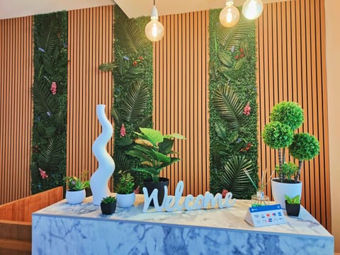 Lobby or reception, Decorative detail