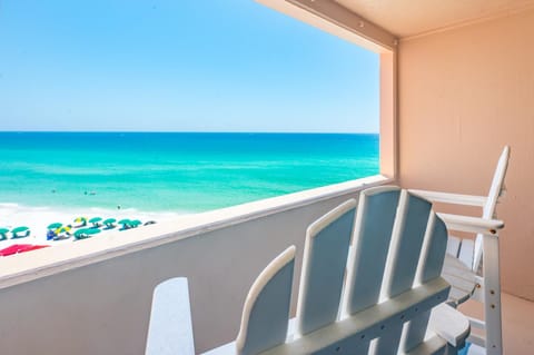 View (from property/room), Balcony/Terrace, Beach, Sea view