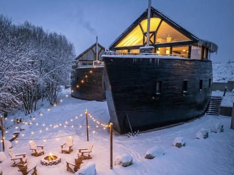 Property building, Winter