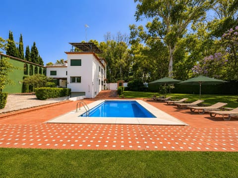 Property building, Living room, Swimming pool