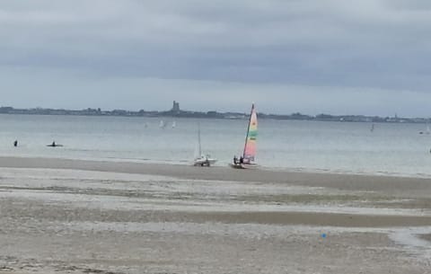 Natural landscape, Beach, Sea view