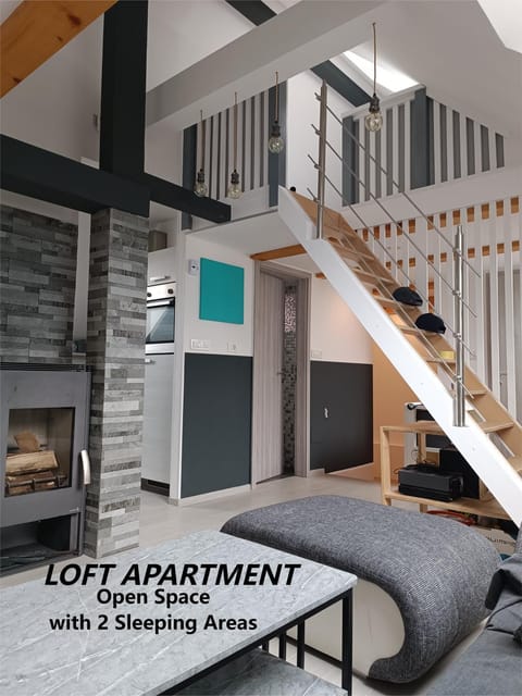 Apartment Loft Pejić - open space loft studio near Bovec, Soča Valley Apartment in Bovec