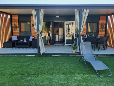 Patio, Garden, Seating area, sunbed