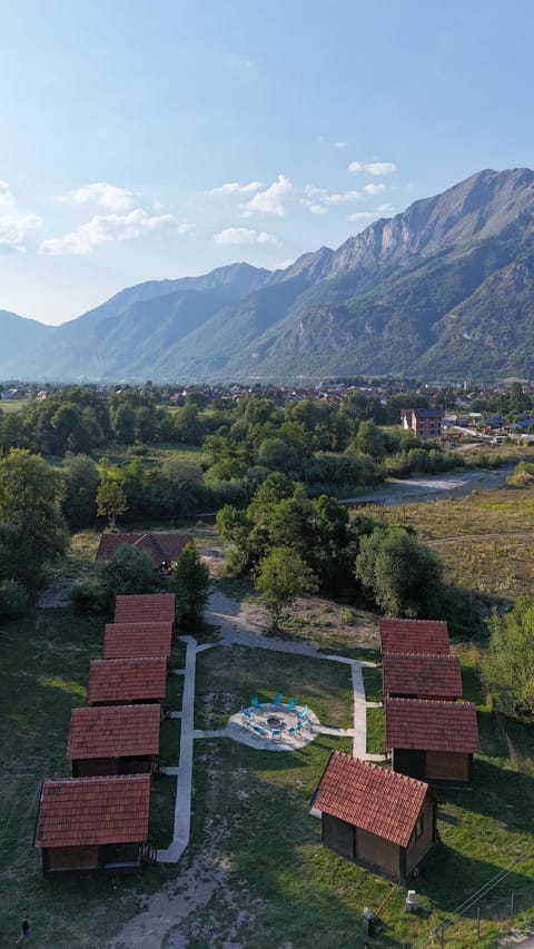 Spring, Day, Natural landscape, Bird's eye view, Mountain view