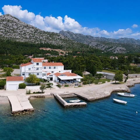Property building, Natural landscape, Beach, Mountain view, Sea view
