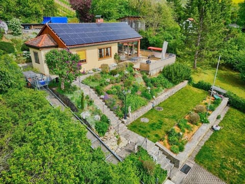 Property building, Bird's eye view, Garden, Garden view