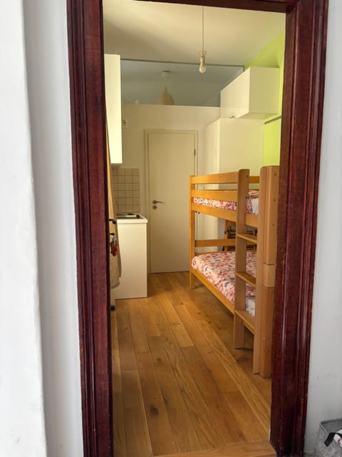 Bed, Kitchen or kitchenette, Photo of the whole room, Bedroom, bunk bed, wardrobe